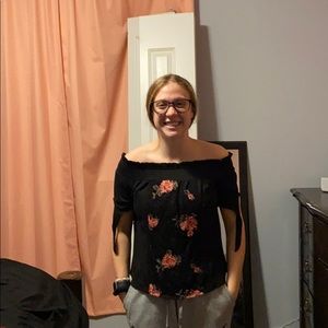 Off the shoulder shirt
